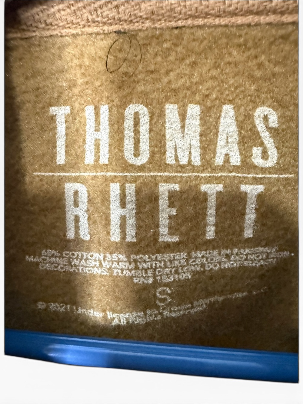 Thomas Rhett Brown 2022 Tour Graphic Hoodie Sweatshirt Size Small - Picture 3 of 5